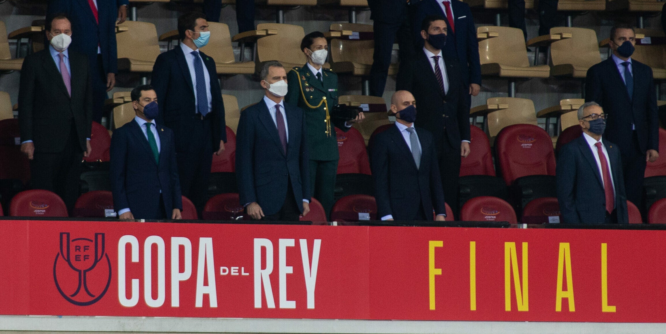 Felip de Borbó, a la final de Copa del 2020 entre Athletic i Reial Societat | Europa Press