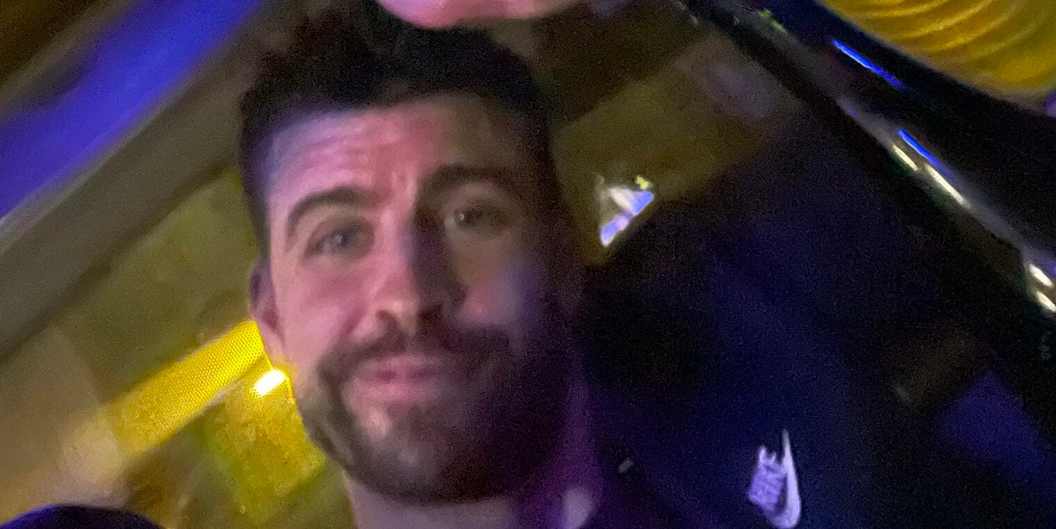 Gerard Piqué, durant la celebració | Gerard Piqué