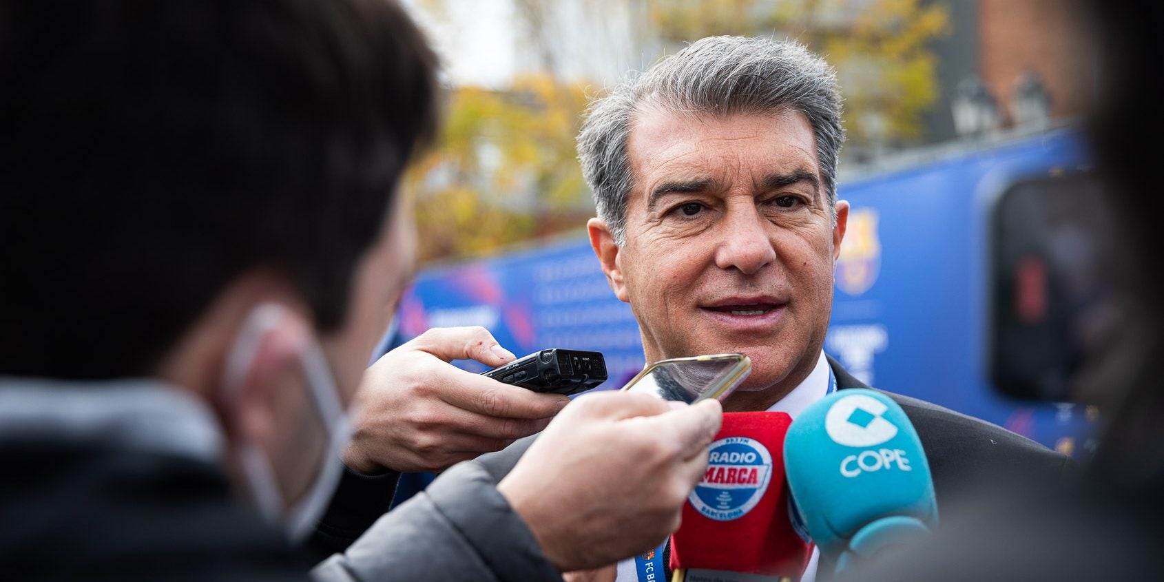 Joan Laporta, president del Barça | Jordi Borràs