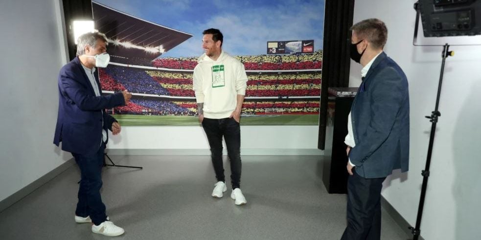 Leo Messi, durant l'entrevista amb el diari Olé | @DiarioOle