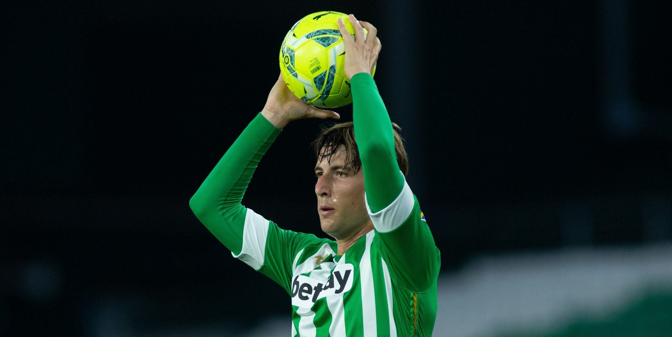 Juan Miranda, amb la samarreta del Betis | Europa PressAFP7 / Europa Press
10/5/2021 ONLY FOR USE IN SPAIN