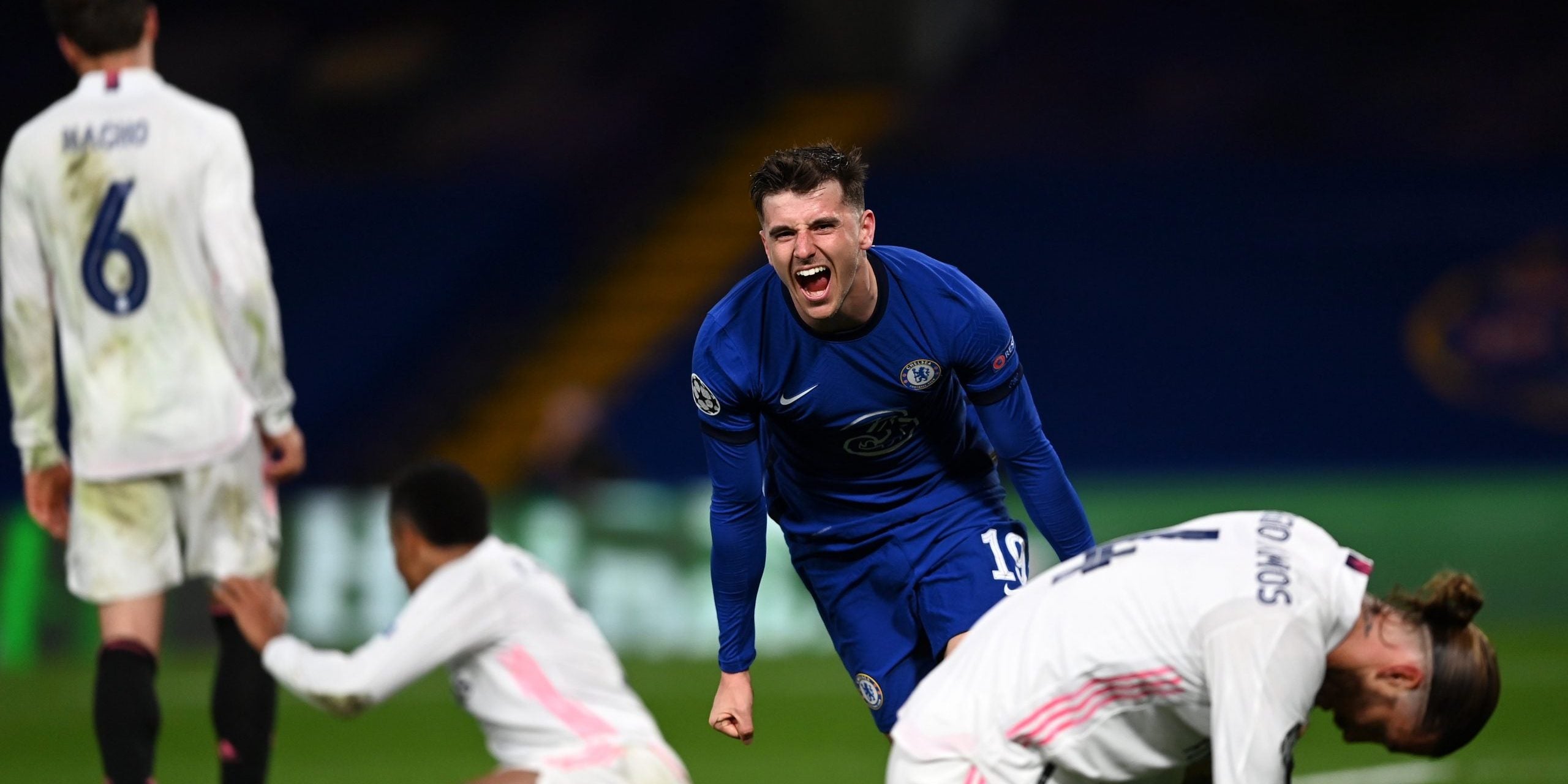 Mount celebra el seu gol contra el Madrid | Chelsea FC