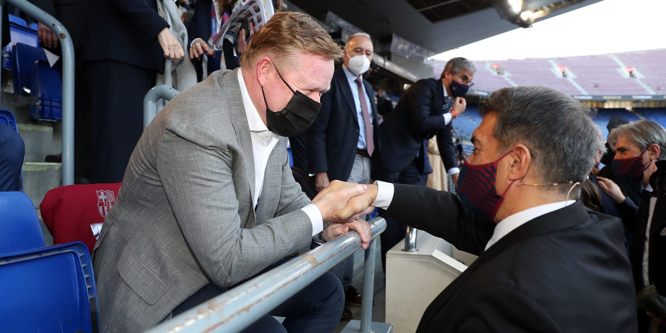 Koeman i Laporta, en arxiu | FC Barcelona