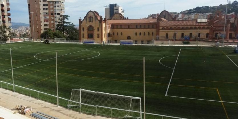 L'estadi del Sant Genís Penitents, on han tingut lloc els fets | UD Sant Genís Penitents