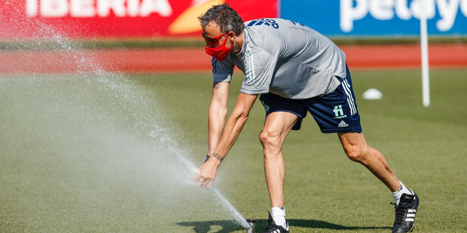 Luis Enrique, durant la preparació de l'Eurocopa | Europa Press