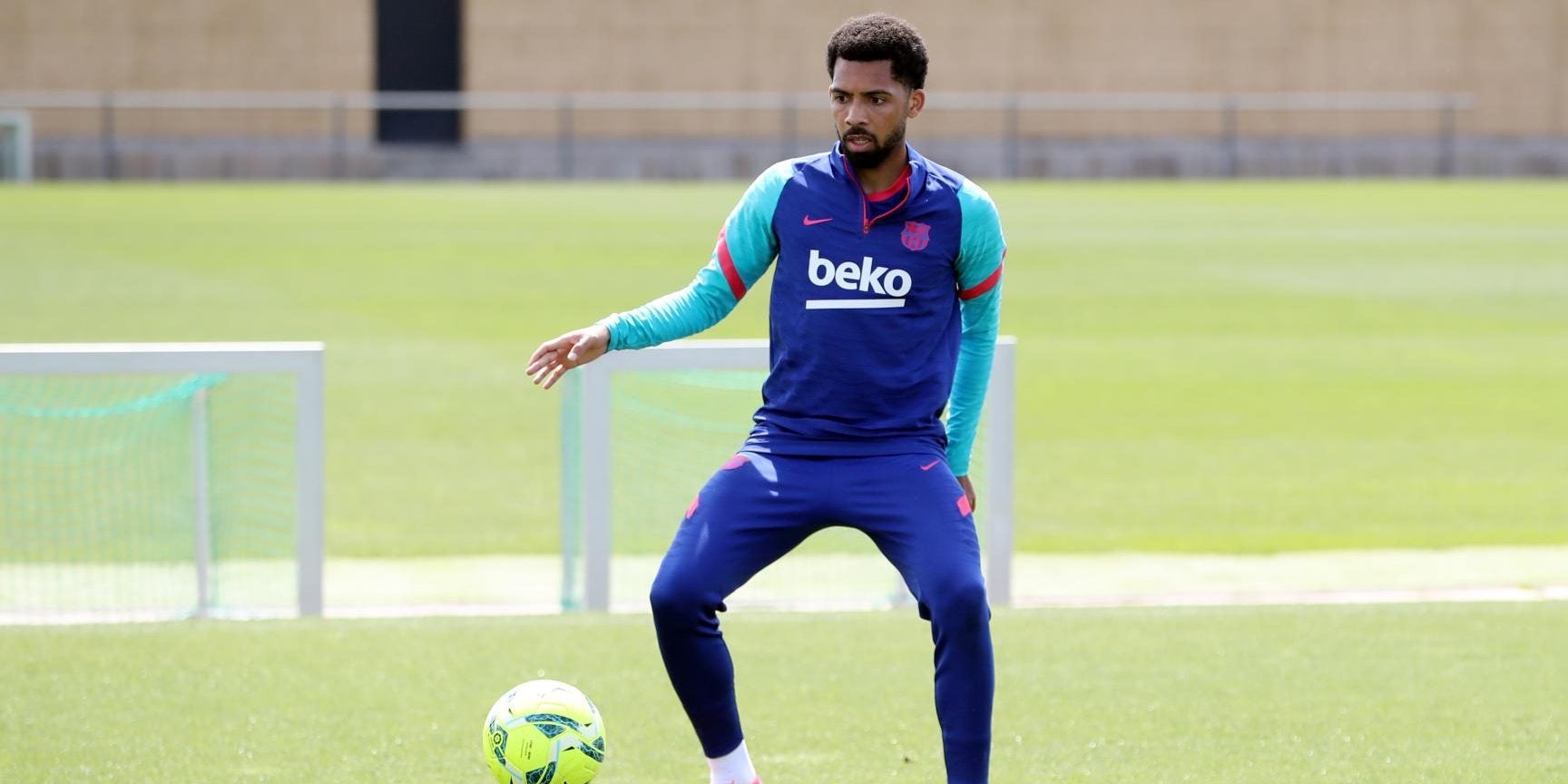 Matheus, durant un entrenament | FC Barcelona