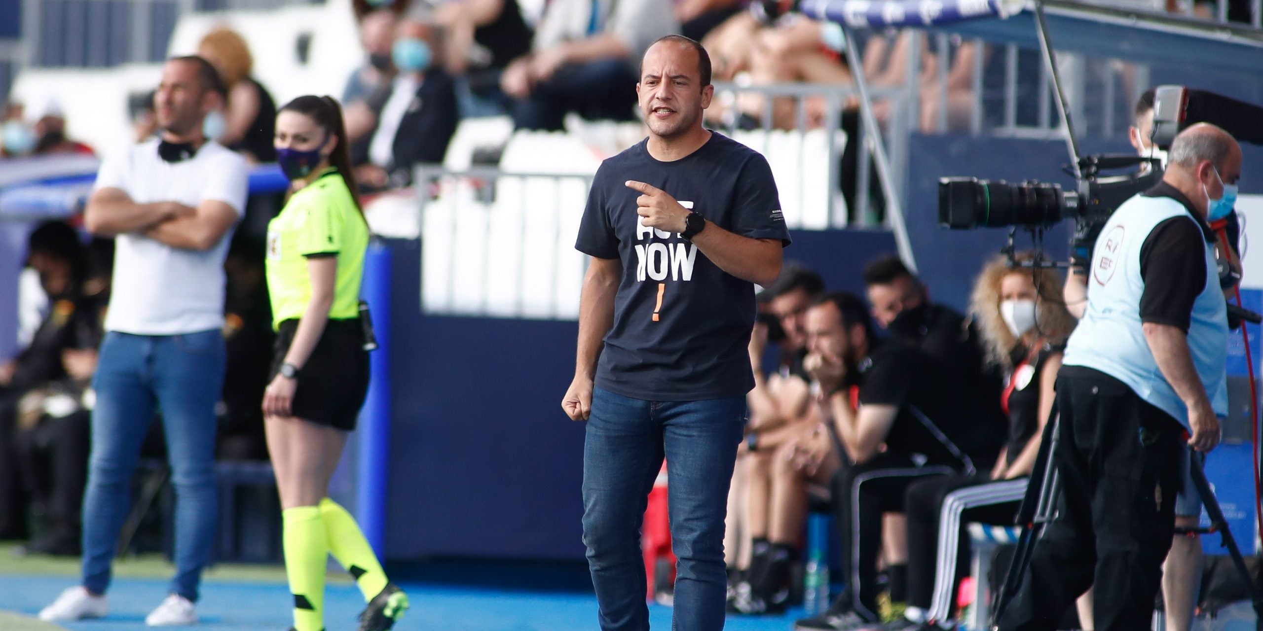 Lluís Cortés durant la Copa de la Reina | Europa Press