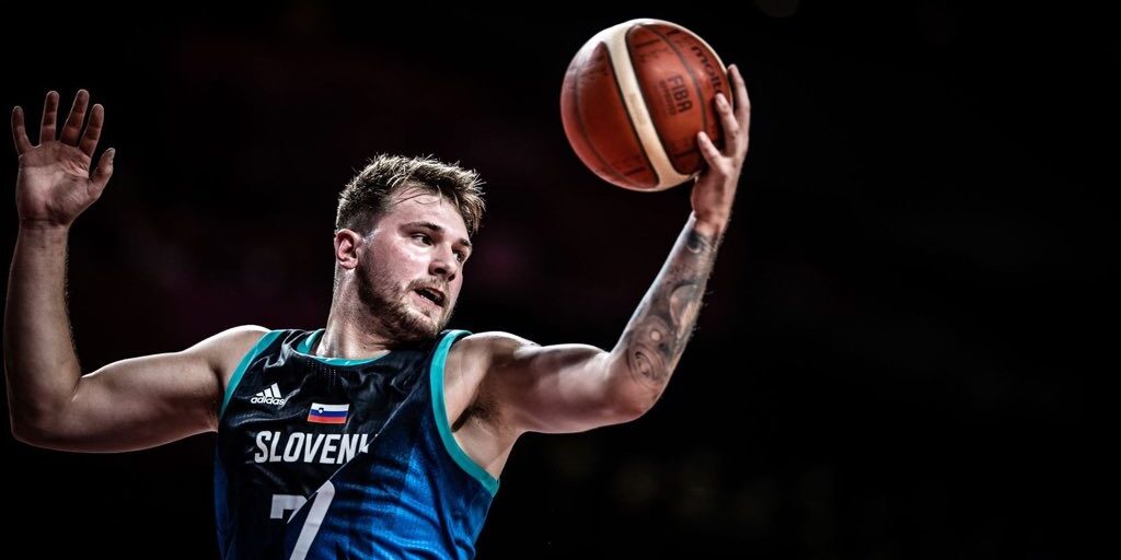 Luka Doncic, amb la selecció eslovena | @luka7doncic