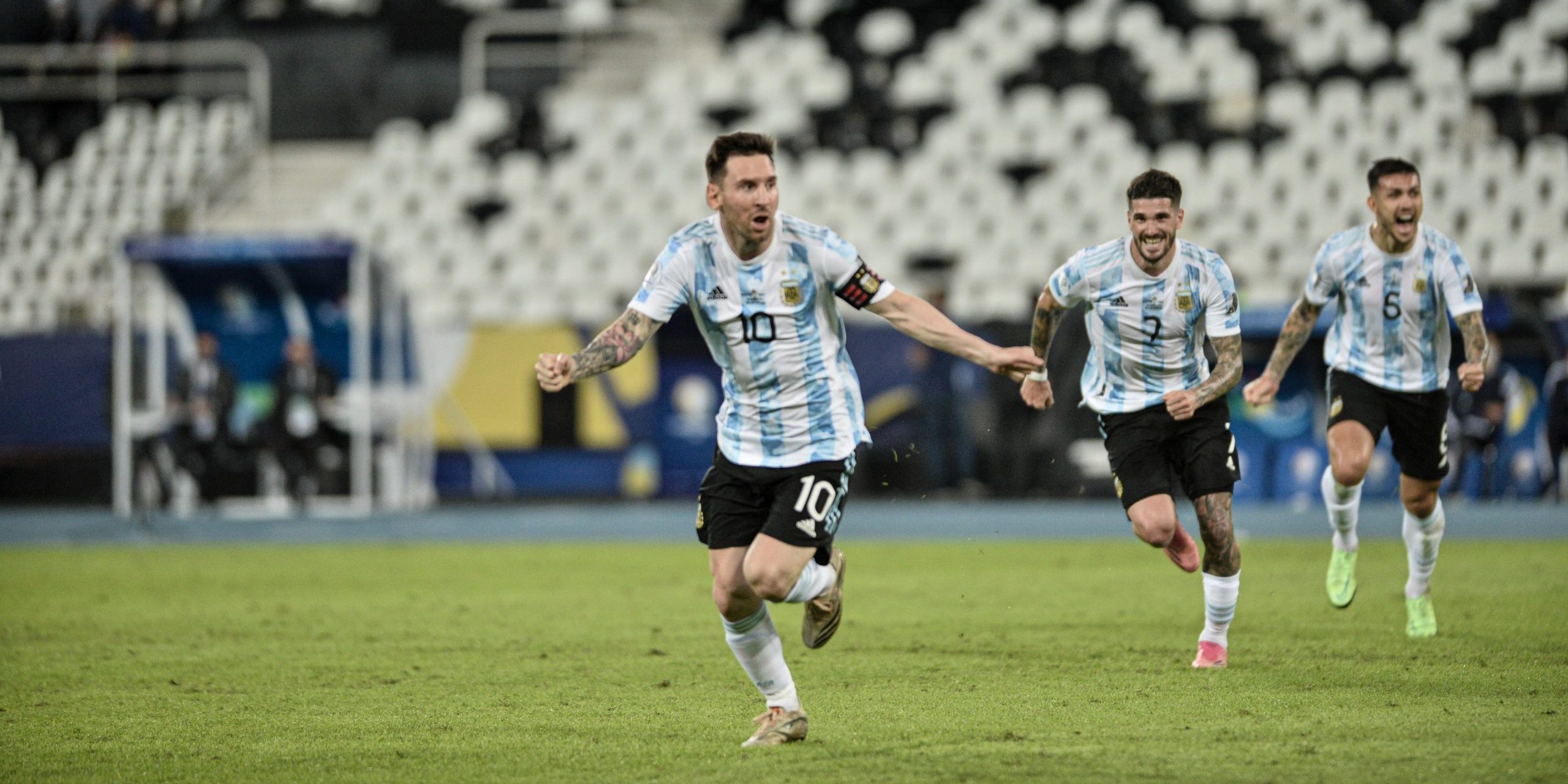 Messi celebra un gol durant la Copa Amèrica | Europa Press
