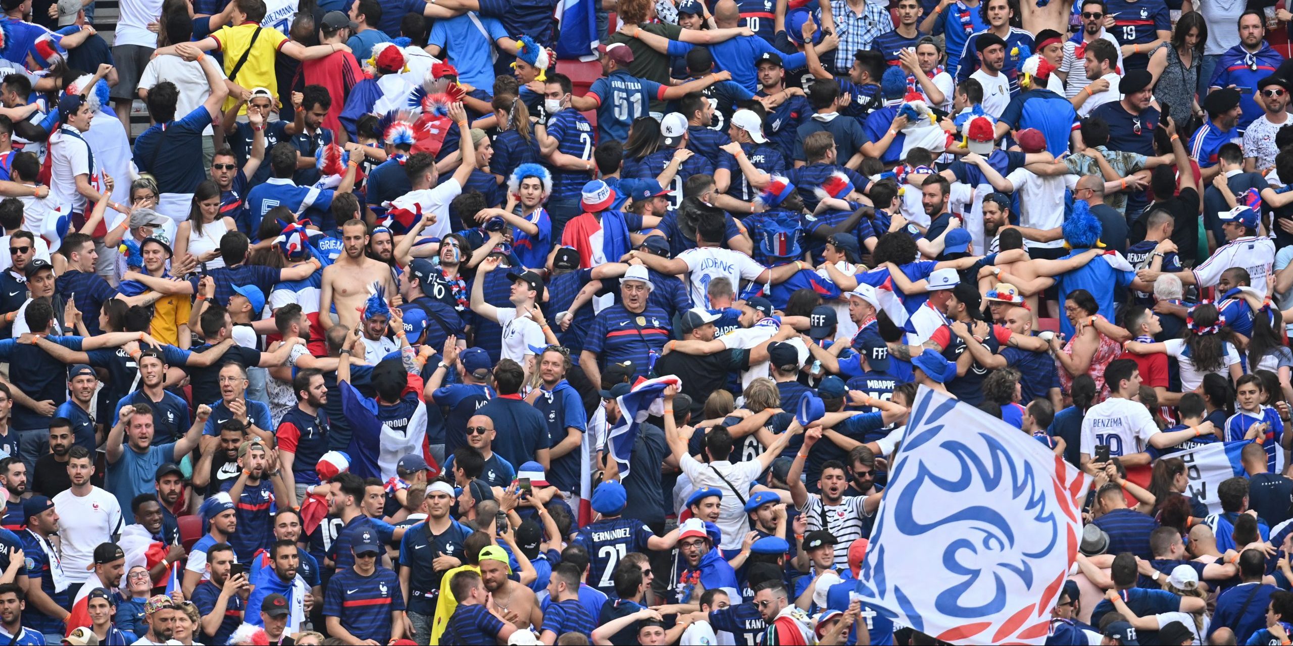 Aficionats francesos a l'Eurocopa | Europa Press