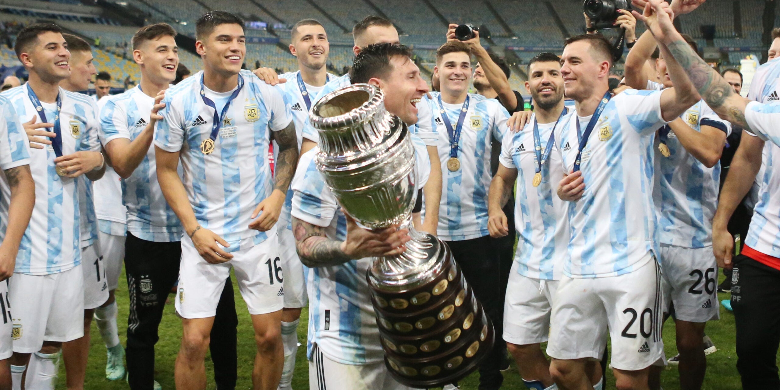 Leo Messi, amb la Copa Amèrica | Europa Press