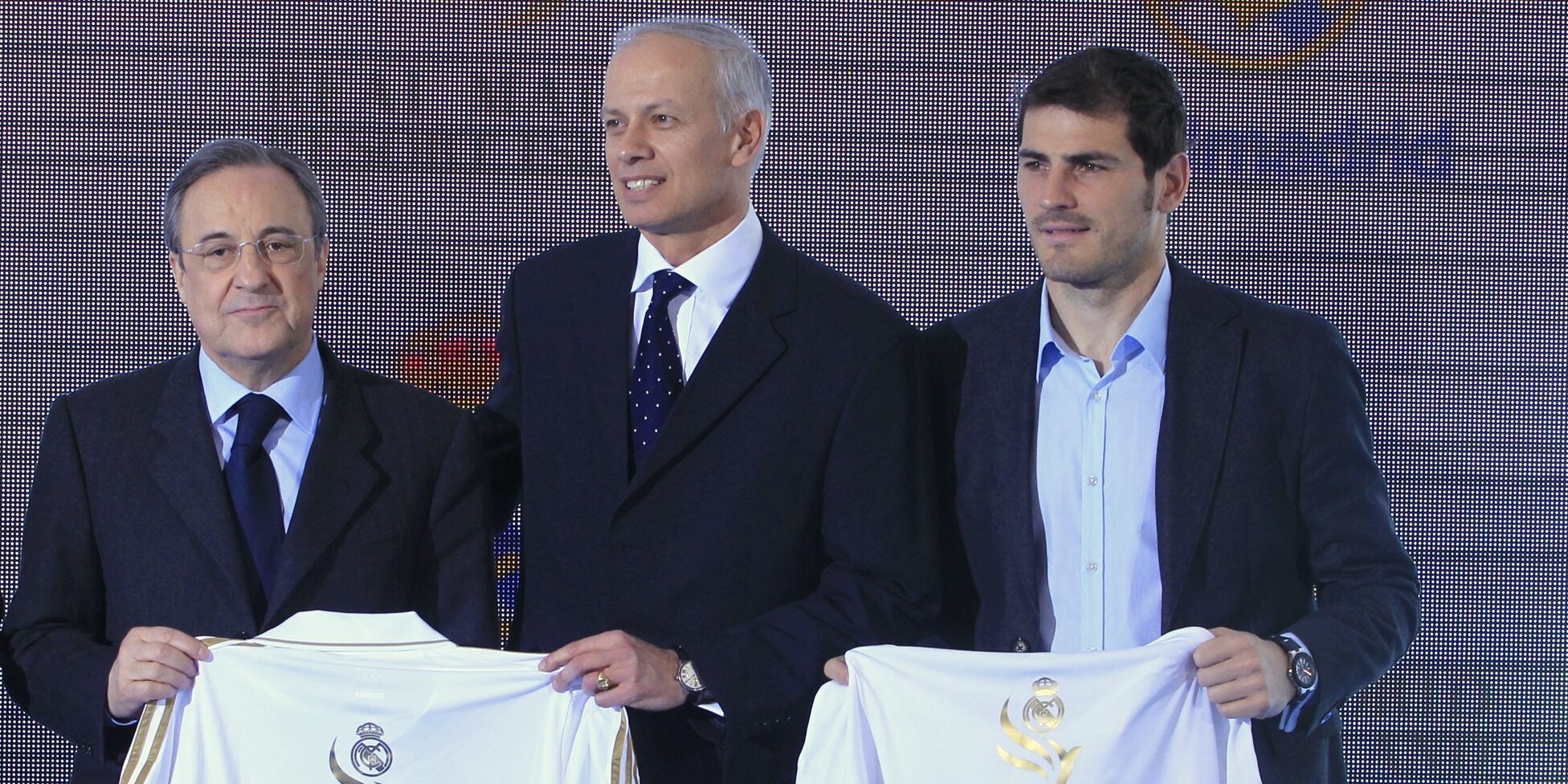 Florentino Pérez i Iker Casillas, en arxiu | Europa Press