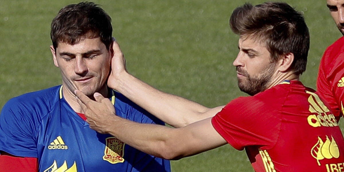 Piqué i Casillas, en arxiu | EFE