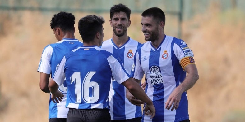 Els jugadors de l'Espanyol celebren un gol | RCD Espanyol