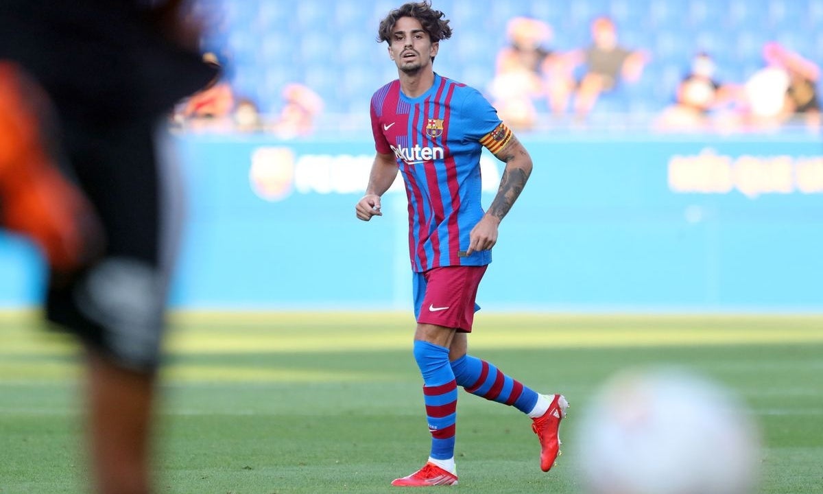 Àlex Collado durant un partit amb el Barça | FC Barcelona