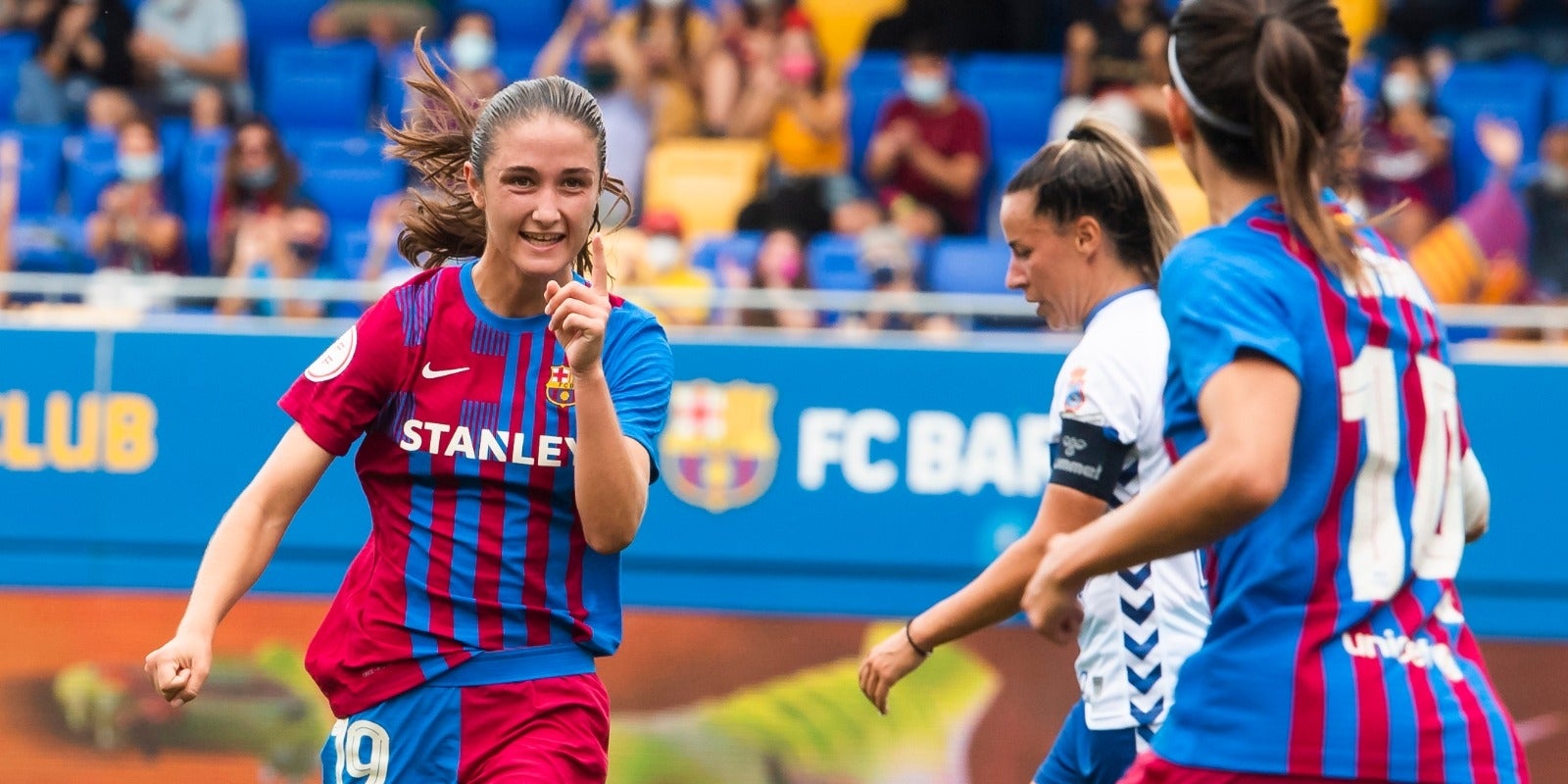 Bruna Vilamala celebra un gol | FC Barcelona