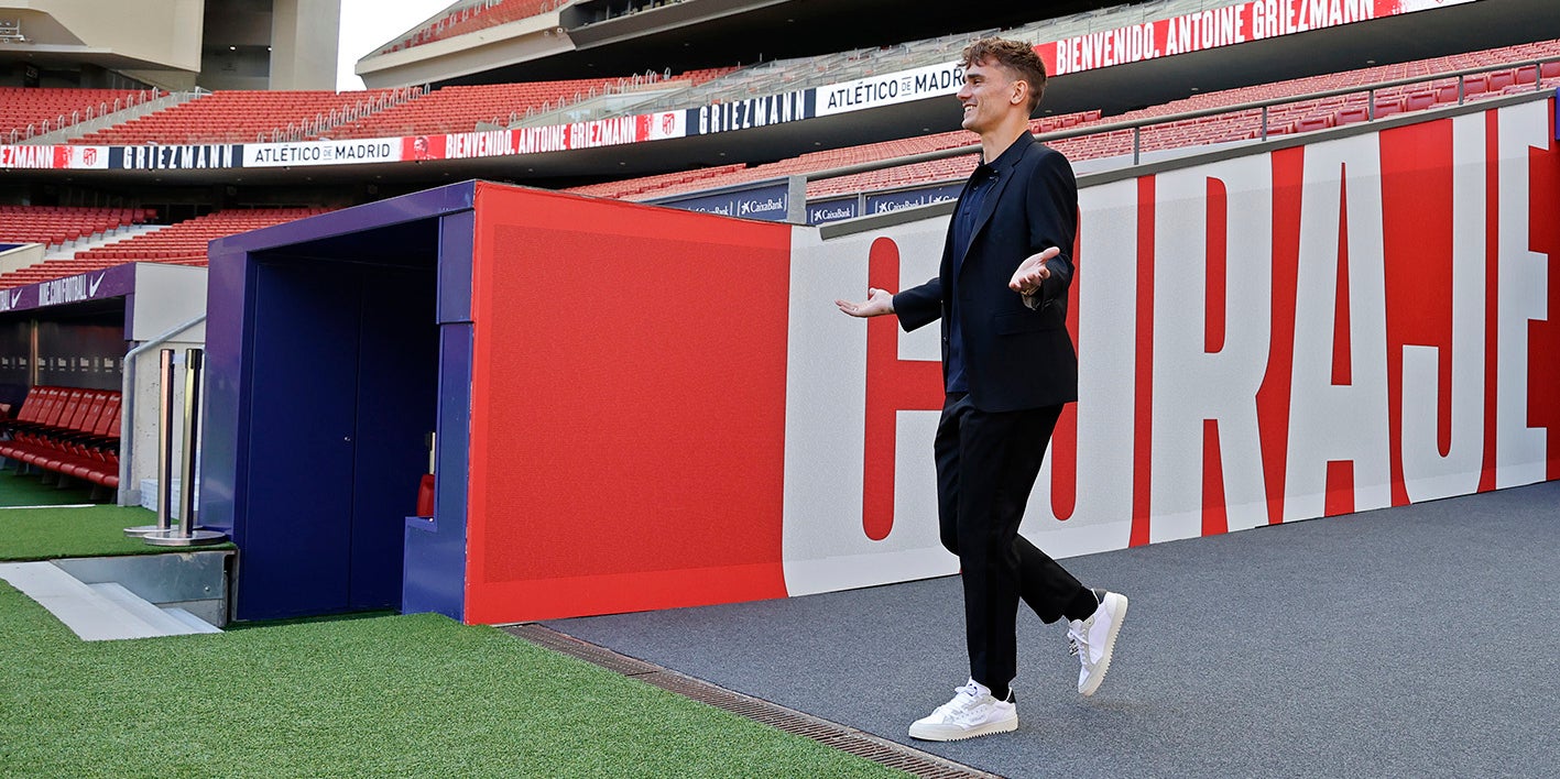 Antoine Griezmann, presentat amb l'Atlètic de Madrid | Club Atlético de Madrid