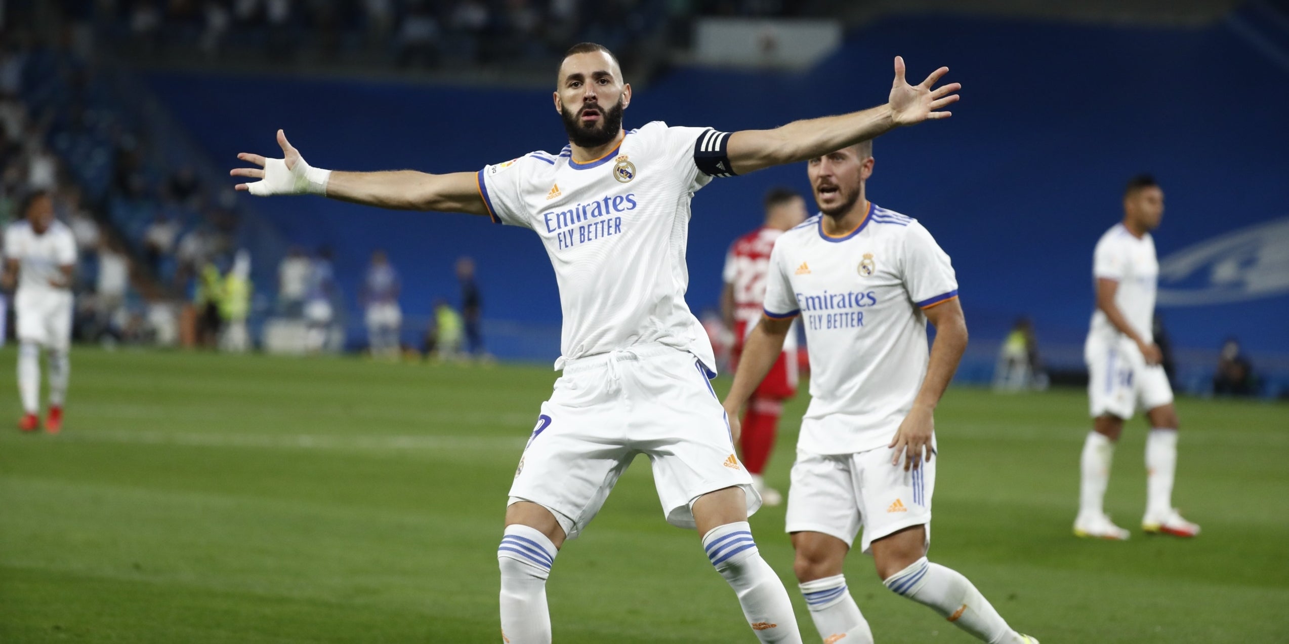 Benzema celebra un gol | Reial Madrid