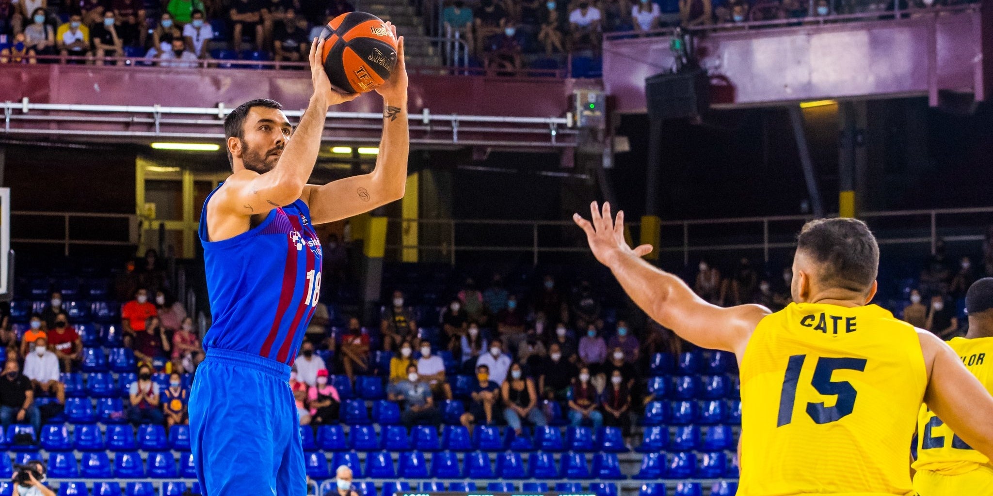 Pierre Oriola, jugador del Barça de bàsquet | FC Barcelona 