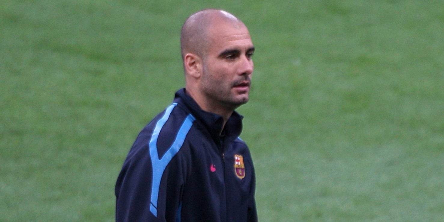Pep Guardiola, durant la seva etapa al Barça | Europa Press
