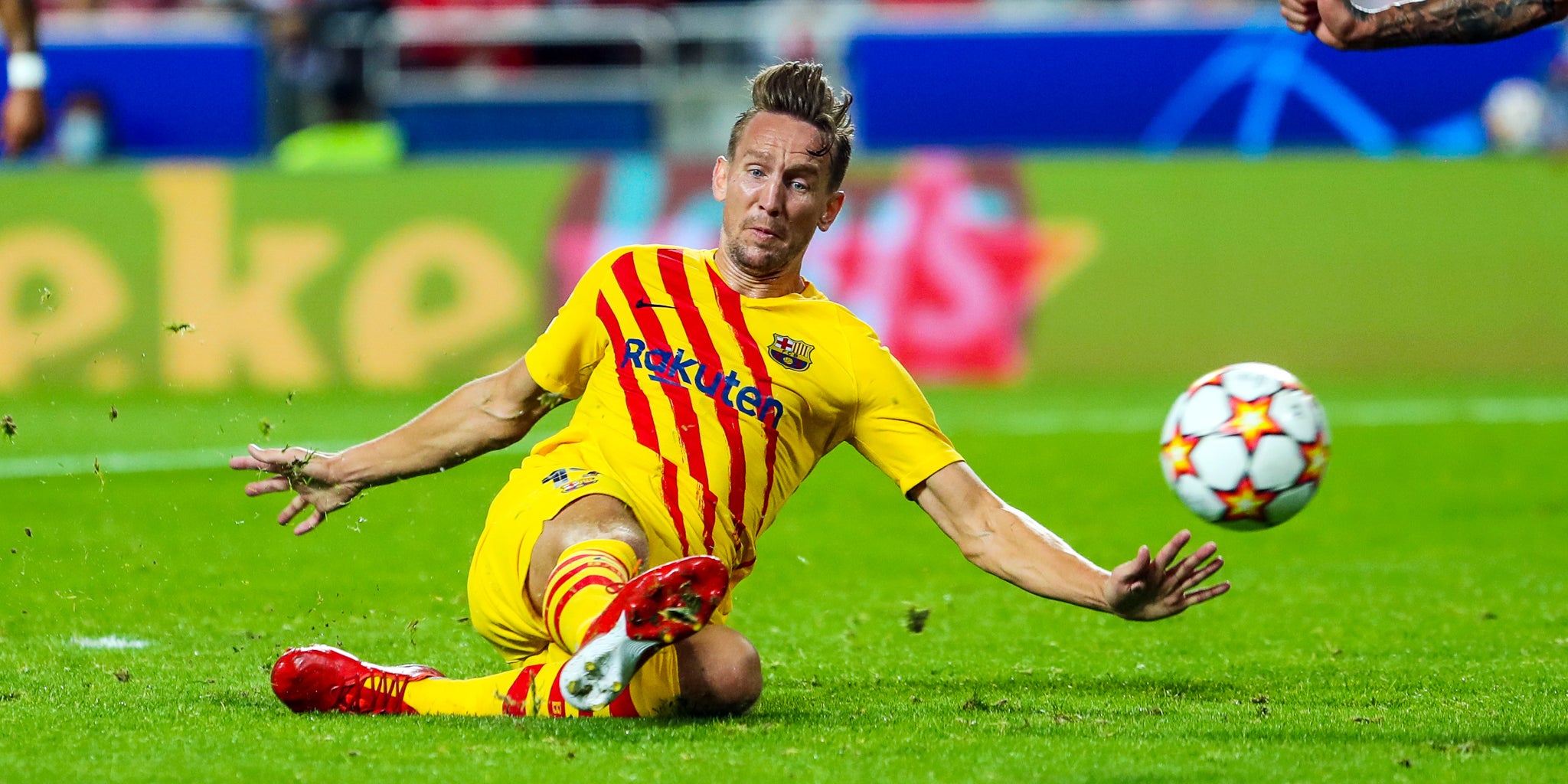Luuk de Jong, contra el Benfica | FC Barcelona