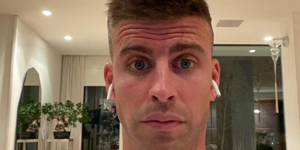 Gerard Piqué, en una de les seves selfies | @3gerardpique