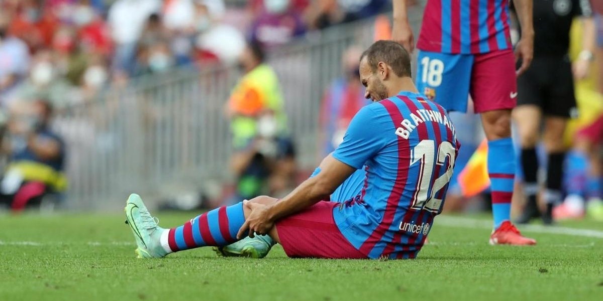 Braithwaite es lesiona contra el Getafe | FC Barcelona