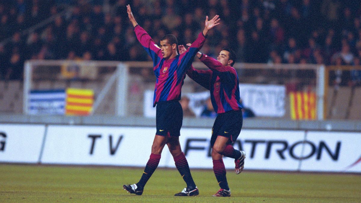Rivaldo i Xavi, en arxiu | @rivaldo