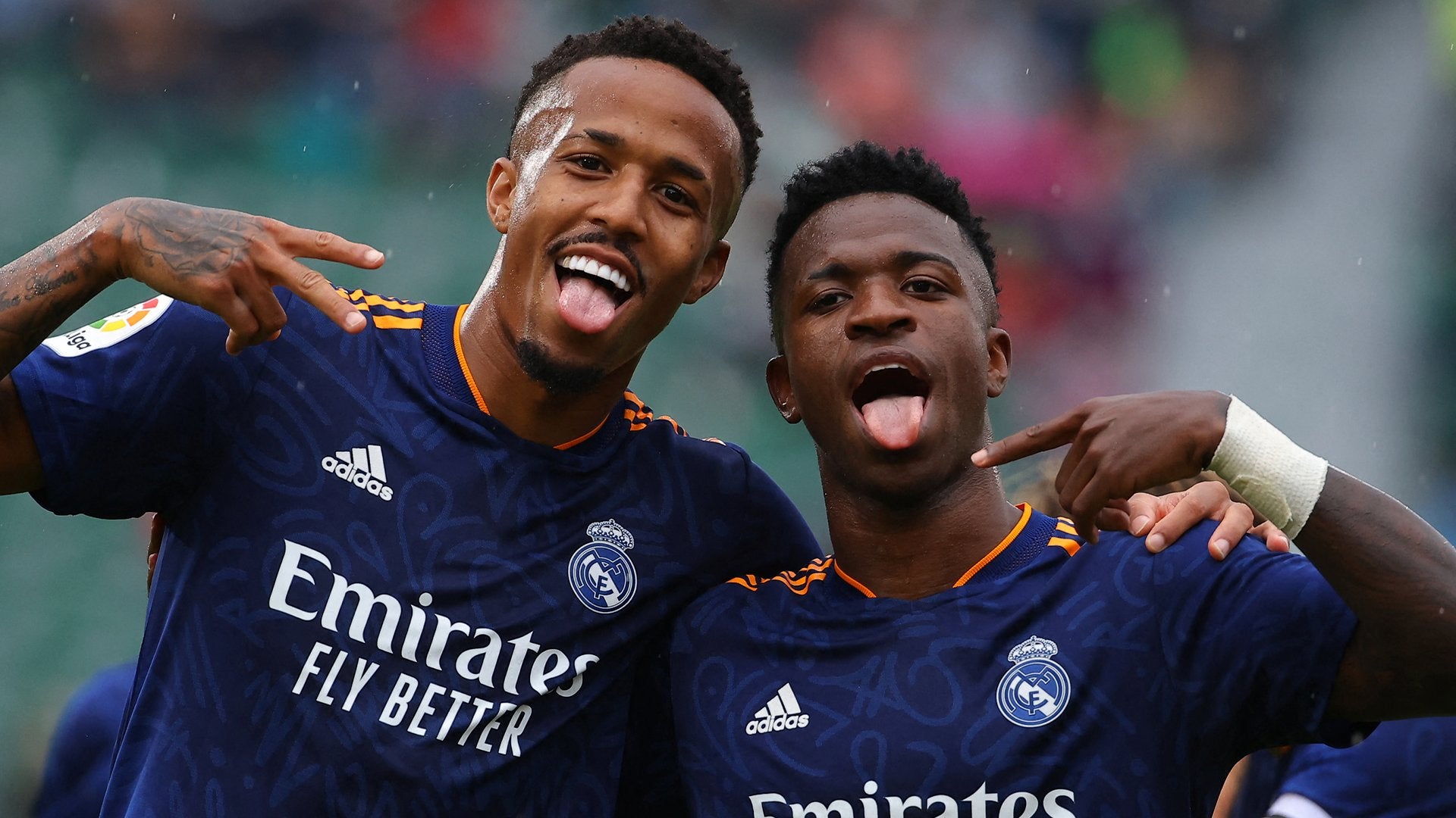Militao i Vinicius celebren un gol del Reial Madrid | Reial Madrid CF
