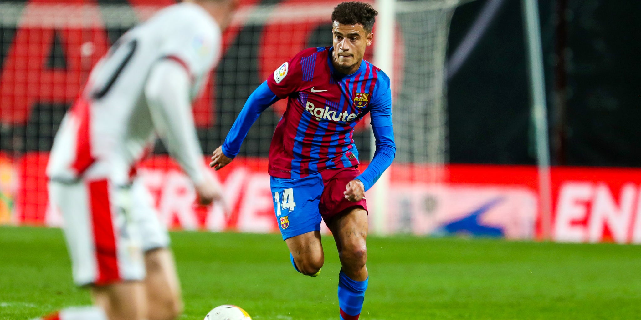 Philippe Coutinho, durant el partit contra el Rayo Vallecano | FC Barcelona