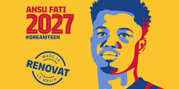 Ansu Fati renova fins al 2027 | FC Barcelona