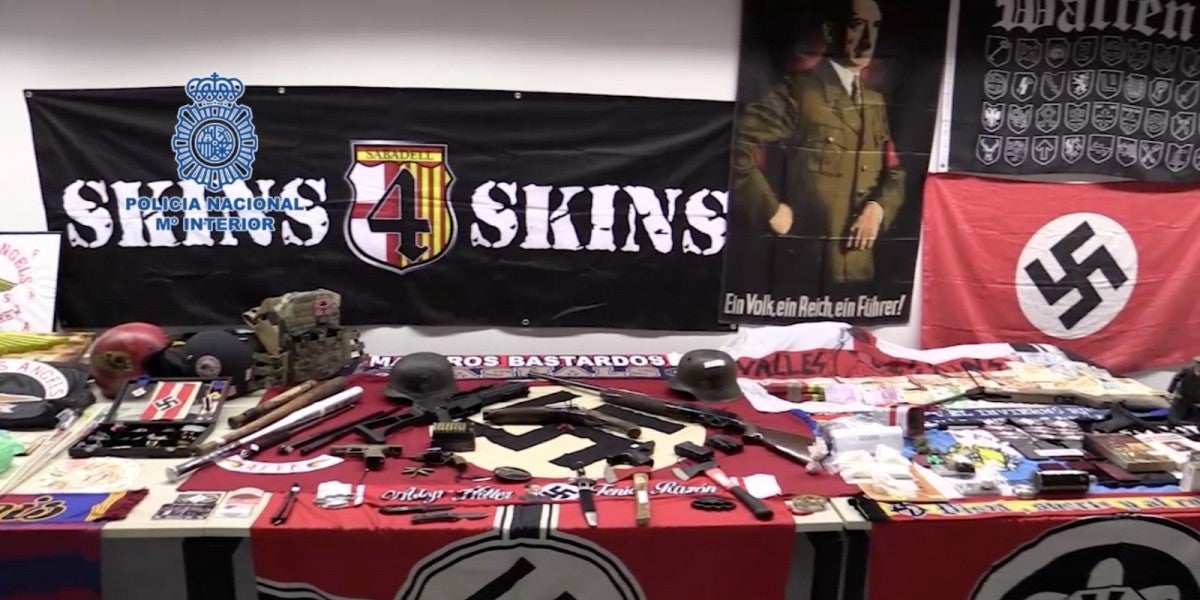 Part del material trobat als domicilis dels Boixos Nois detinguts | CNP