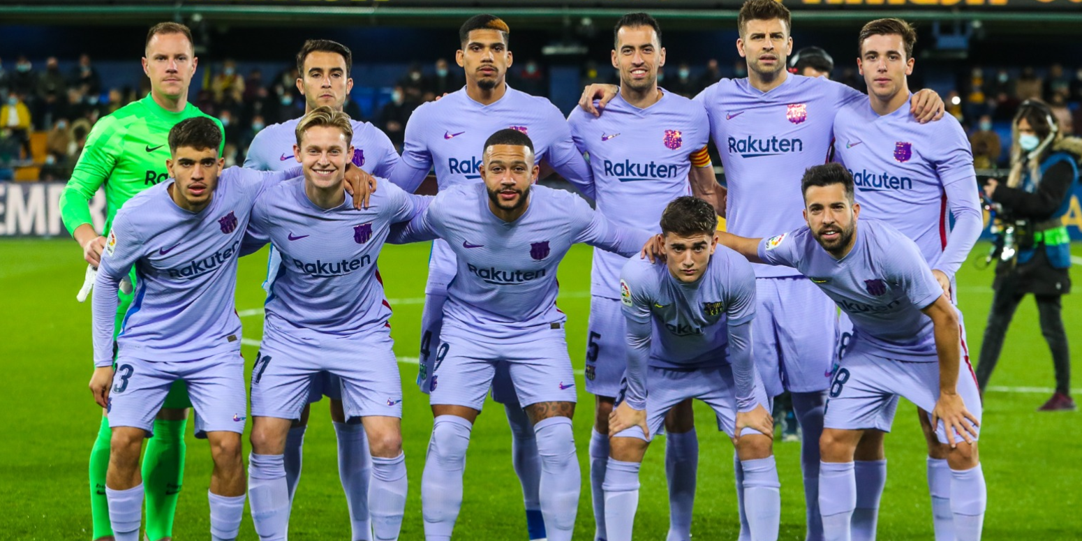 Els juagadors del Barça abans del partit contra el Vila-real | FC Barcelona