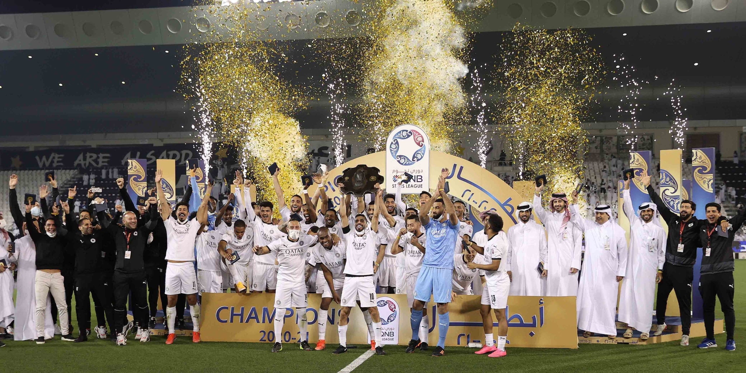 Els jugadors de l'Al-Sadd celebren un títol | Europa Press