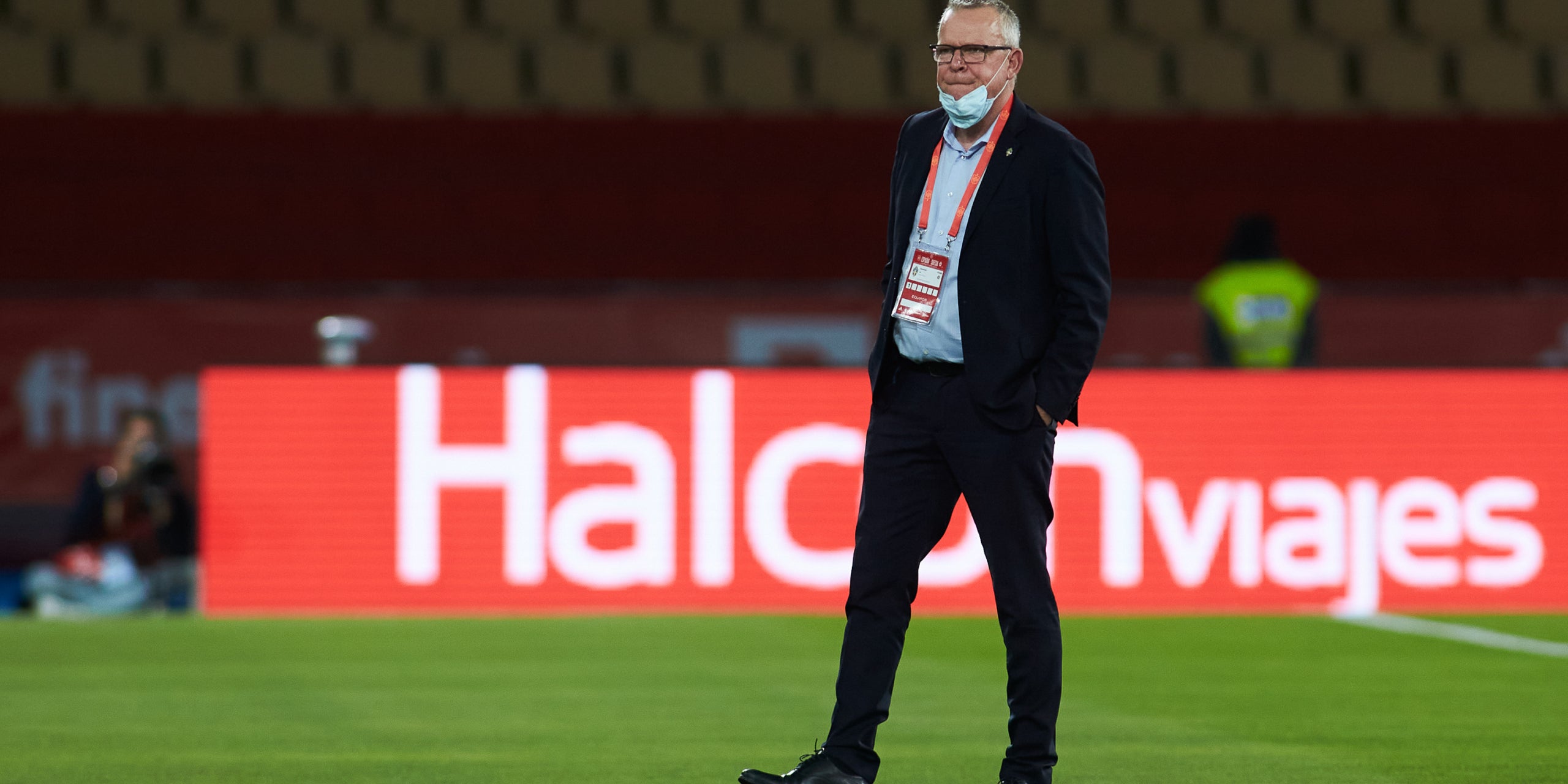 Janne Andersson, entrenador de Suècia | Europa Press