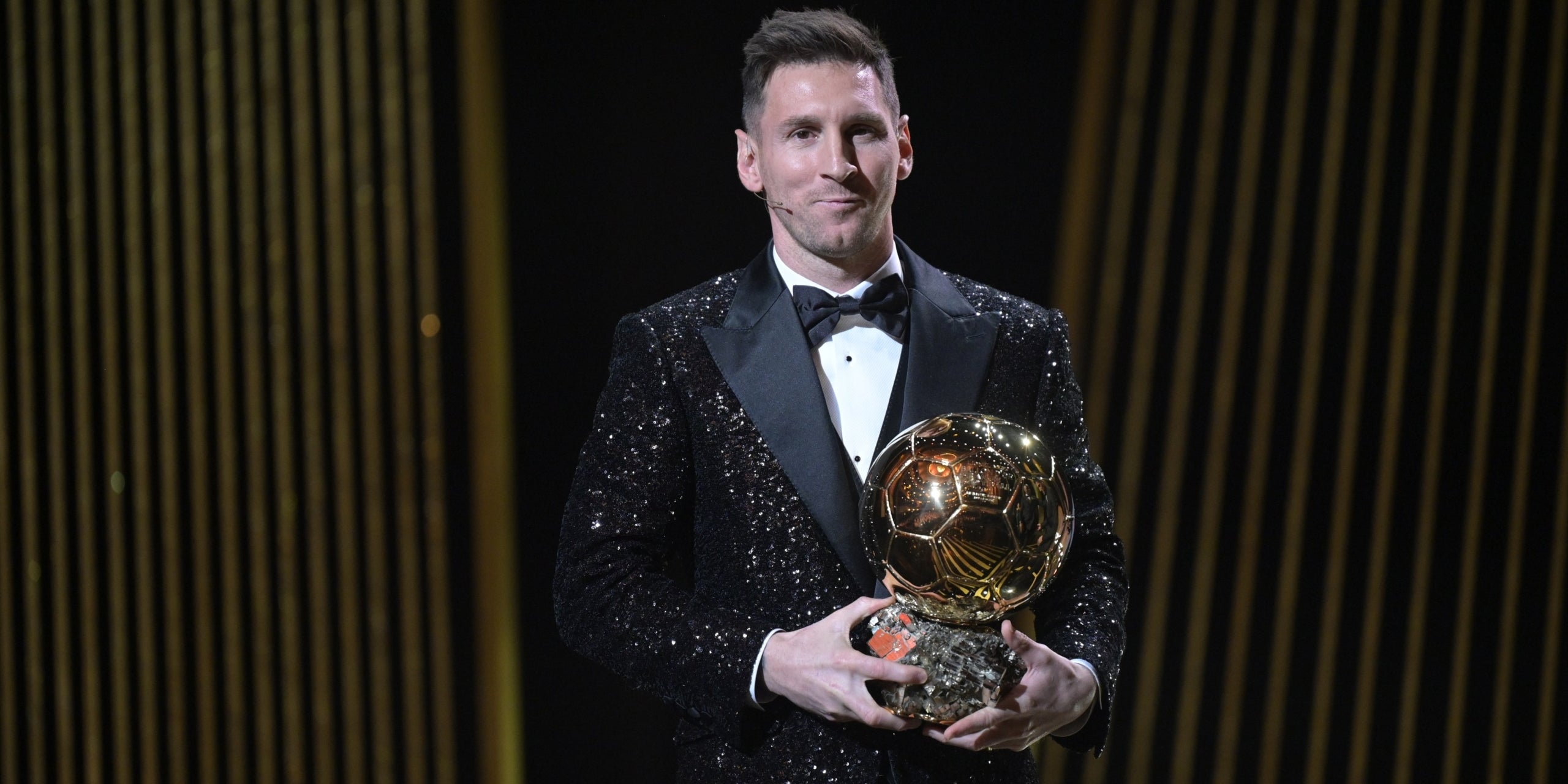 Leo Messi, amb la Pilota d'Or | Europa Press