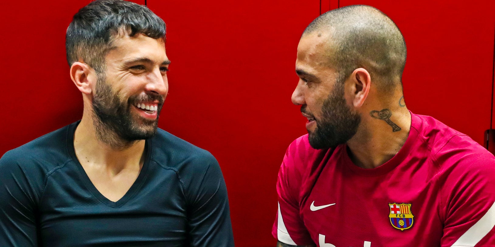 Jordi Alba i Dani Alves, jugadors del Barça | FC Barcelona