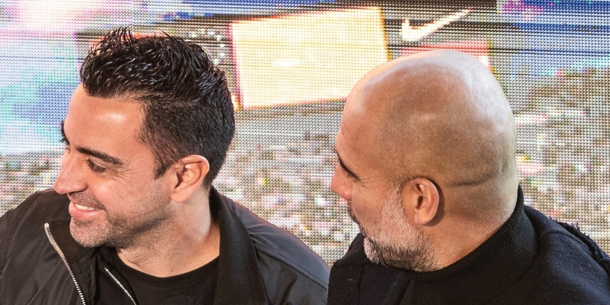 Xavi Hernández y Pep Guardiola | FC Barcelona