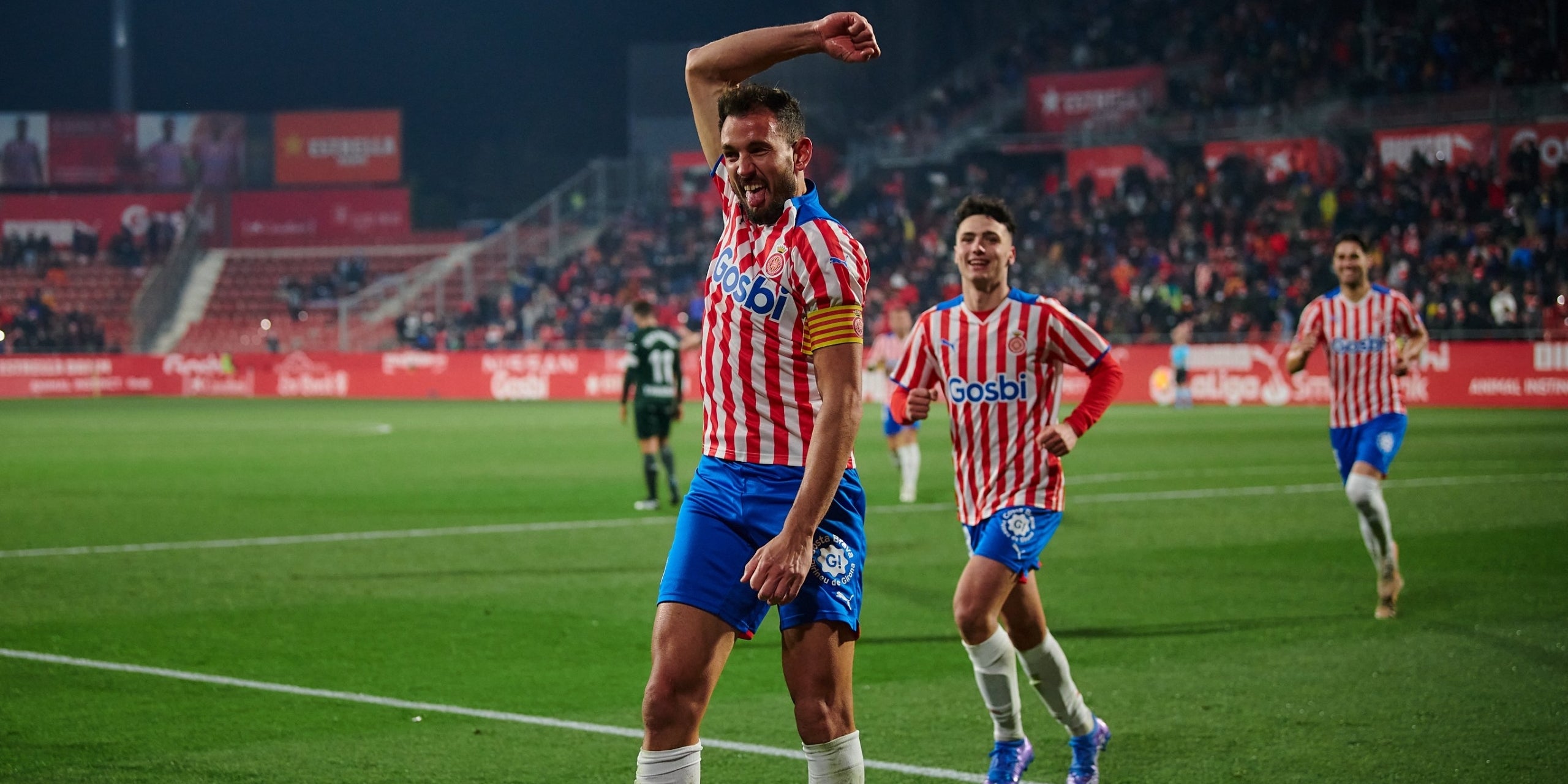 Cristhian Stuani celebra un gol | Girona FC