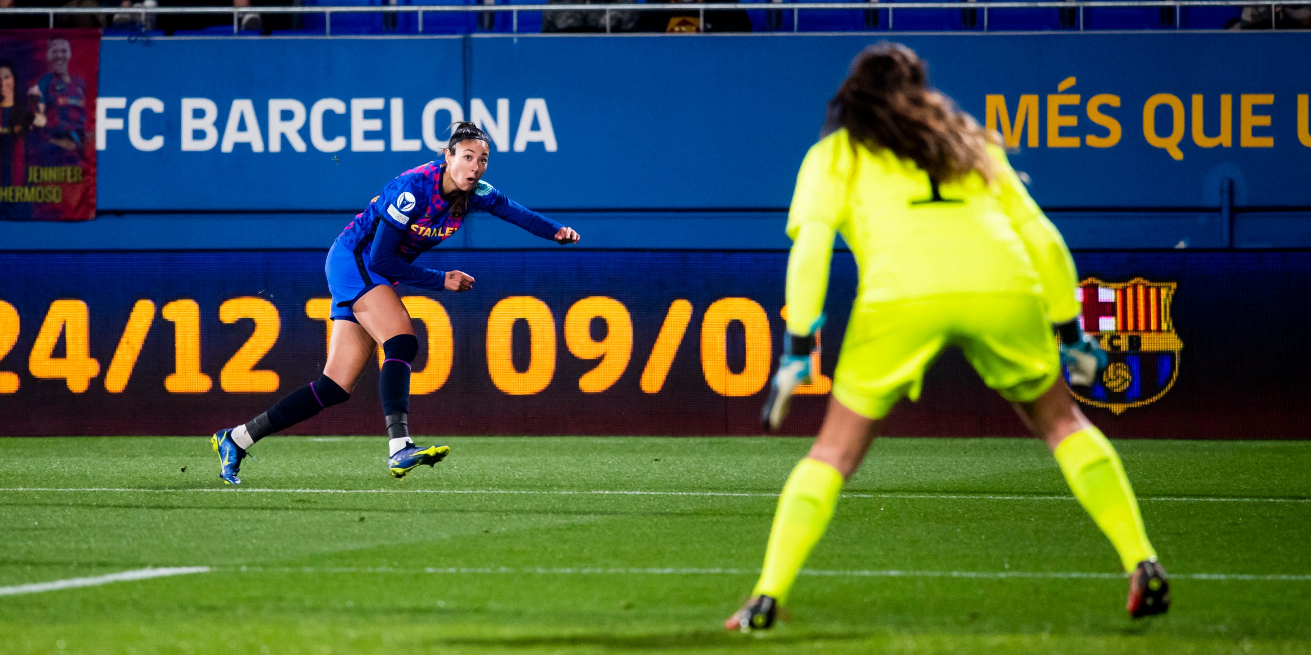 Leila Ouahabi, durant un partit | FC Barcelona