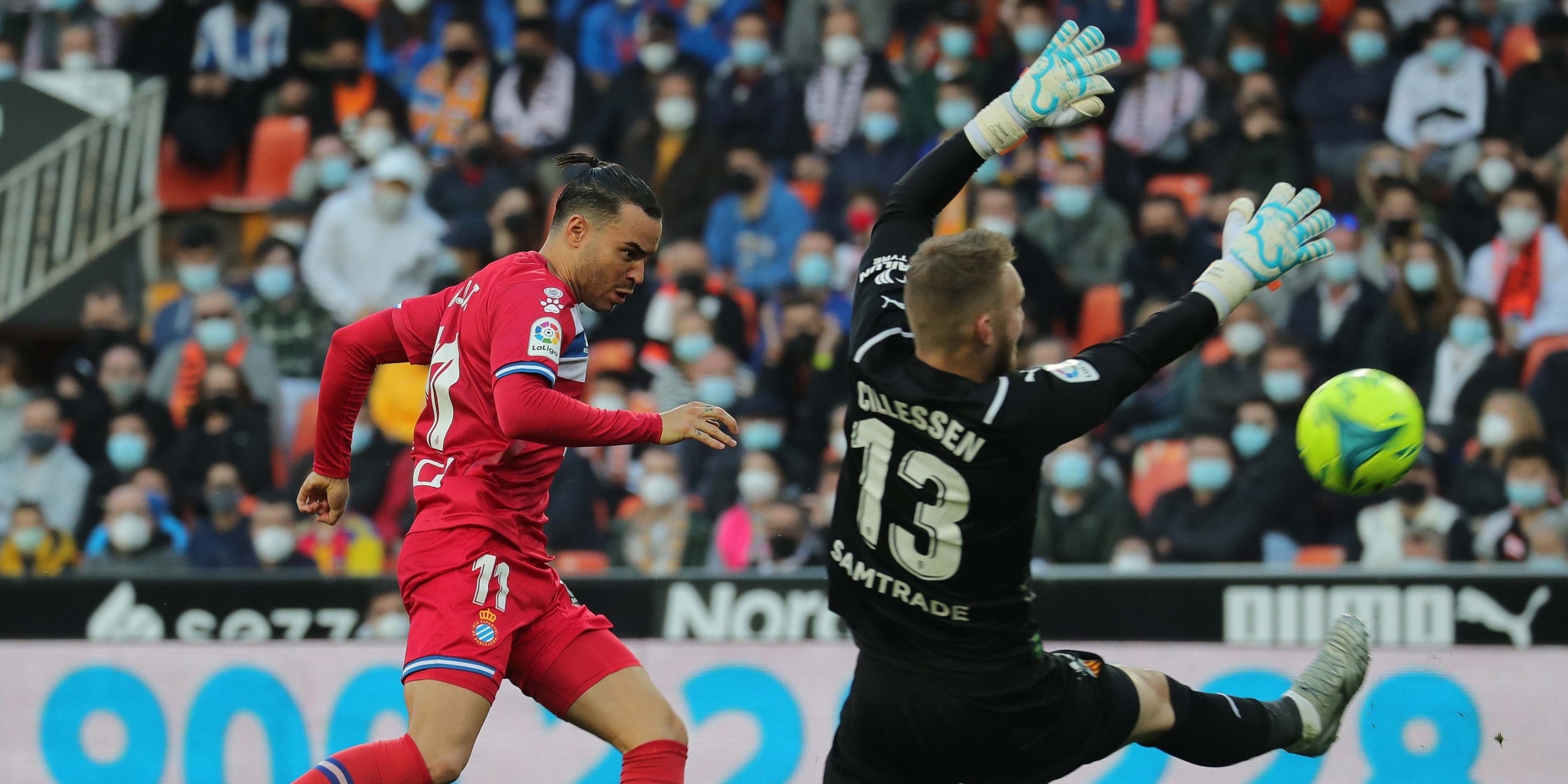 RDT, durant el partit a Mestalla | RCD Espanyol