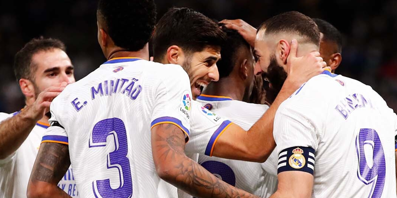 Els jugadors del Reial Madrid celebren un gol | Reial Madrid