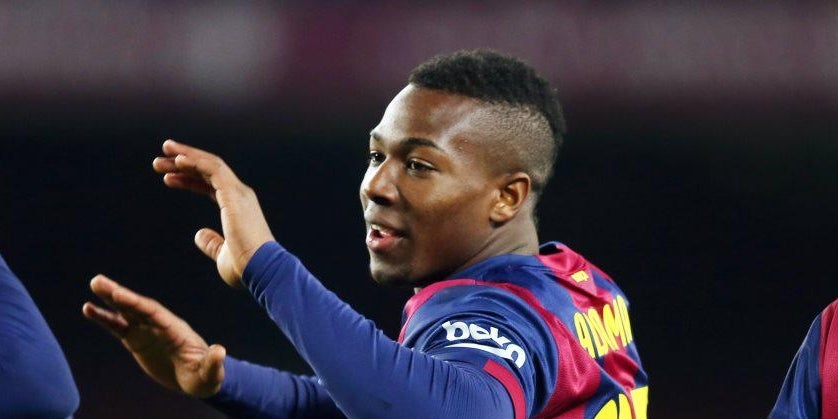 Adama Traoré, en la seva etapa com a futbolista del Barça | FC Barcelona
