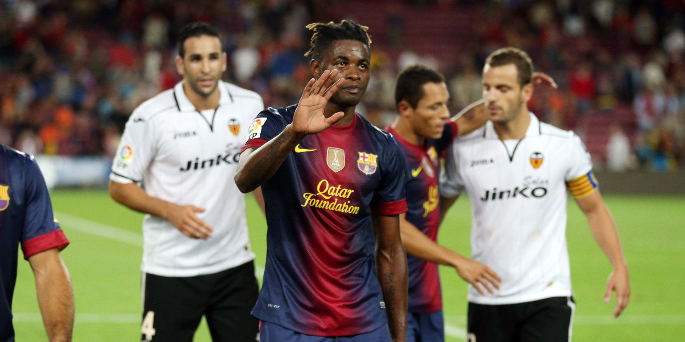 Alex Song, durant la seva etapa al Barça | FC Barcelona