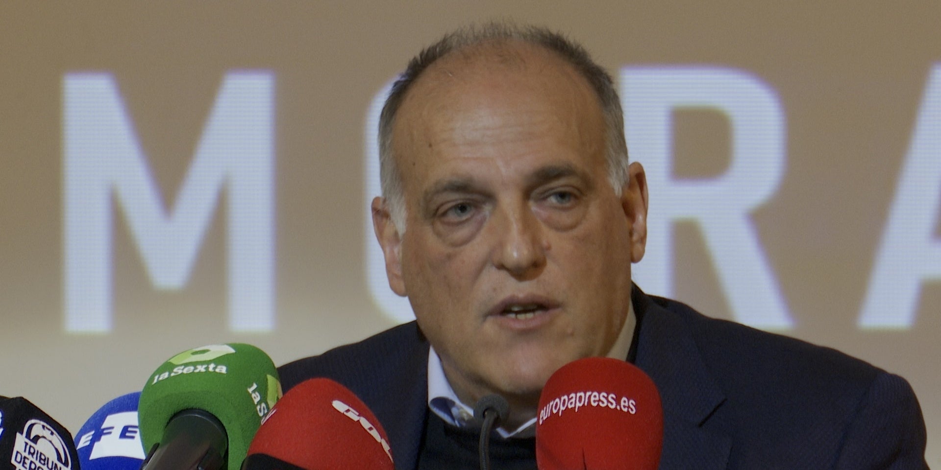 Javier Tebas, presidente de LaLiga | Europa Press