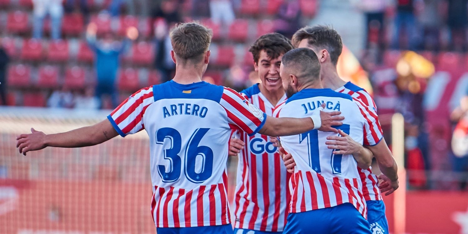 Els jugadors del Girona celebren un gol | Girona FC