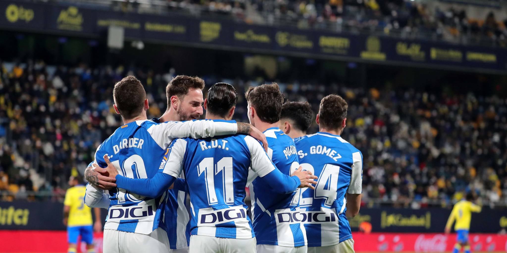 Els jugadors de l'Espanyol celebren un gol | RCD Espanyol