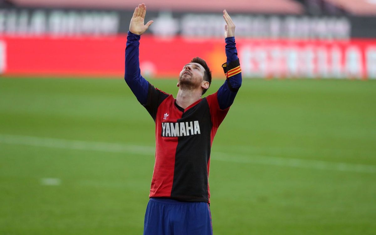 Leo Messi va homenatjar Maradona després de la seva mort | FC Barcelona