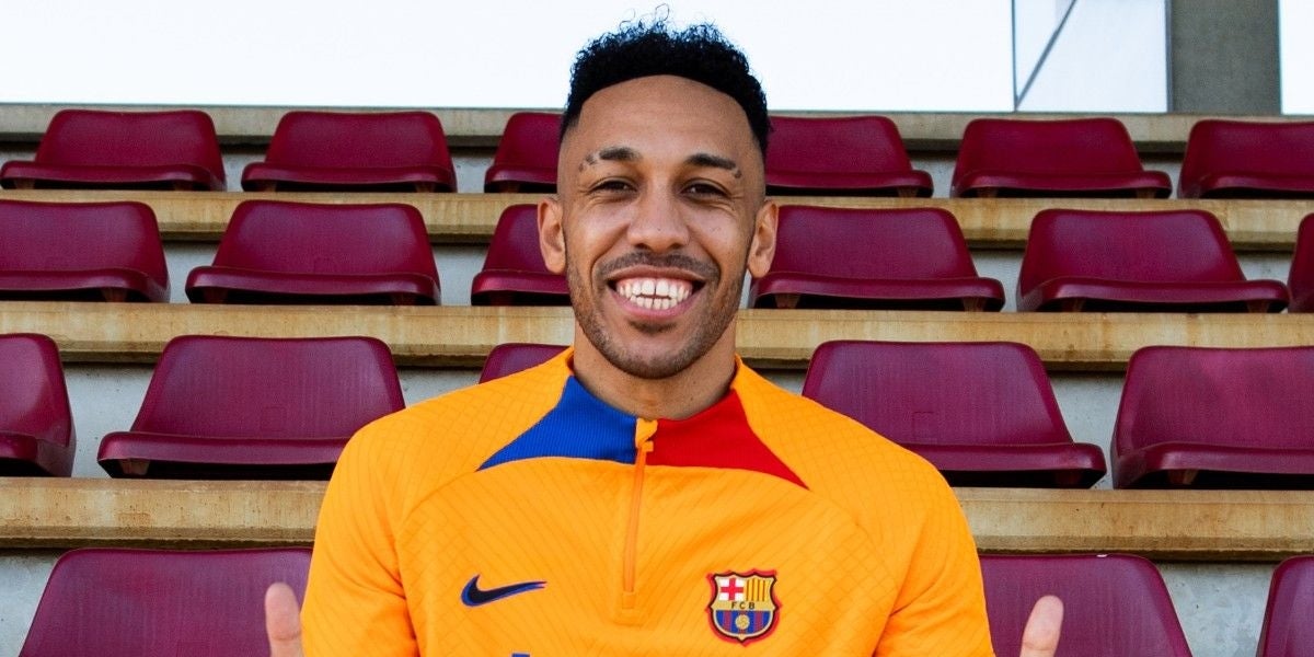 Aubameyang, presentat amb el Barça | FC Barcelona