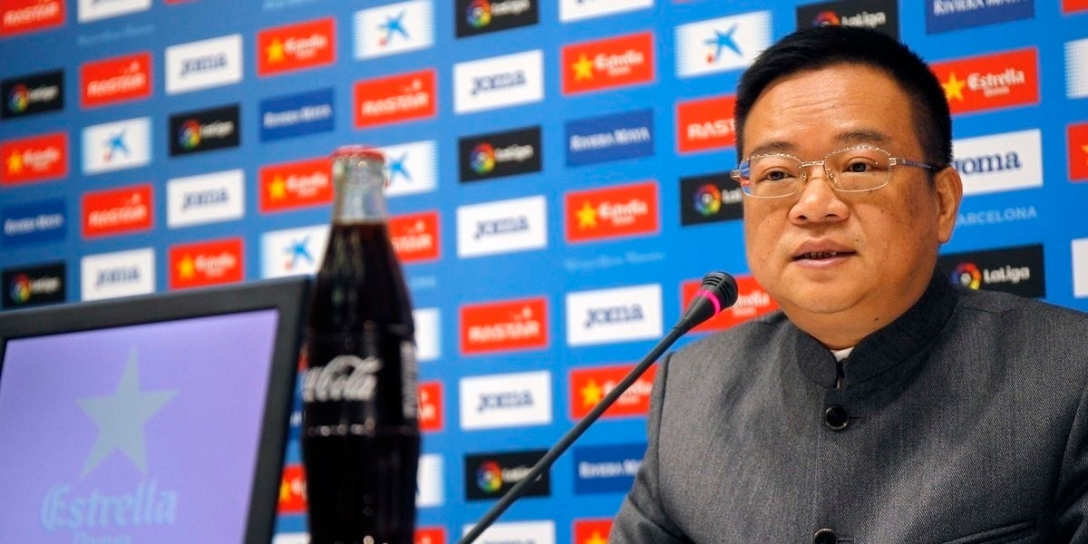 Chen Yansheng, expresident de l'Espanyol | Europa Press